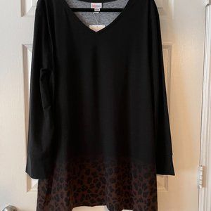 LuLaRoe Elizabeth Tunic - 3X